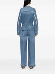 GANNI джинсовый комбинезон, синий - фото 4