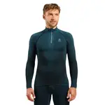 Базовый слой с длинным рукавом Odlo Performance Warm, синий - фото