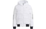 Пуховик мужской белый Adidas Neo - фото