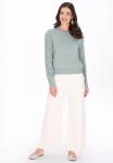 Usha Свитер в пастельно-зеленом цвете - фото 4