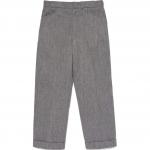 Укороченные брюки HUMAN MADE, серый - фото