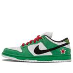 Кроссовки sb dunk low pro 'heineken' Nike, зеленый - фото