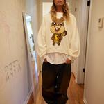 Боксовый свитшот Sherman Drew House, Микро Уайт - фото 4