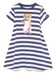 Платье-поло с рисунком медведя от POLO RALPH LAUREN KIDS, синий - фото