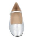 Балетки Theory, серебряный - фото 4