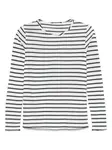 Футболка в полоску Luisa Cerano, белый - фото
