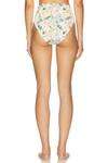 Нижняя часть бикини Nessa от Beach Riot, buttercream bloom - фото 3