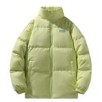 YIVIKII Пуховик унисекс пустынный хаки, Phantom Black - фото 10