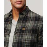 Рубашка Superdry Cotton Lumberjack, зеленый - фото 3