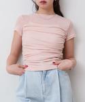 Вязаный топ с драпировкой Bab, цвет Pink - фото 7