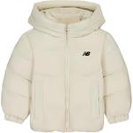 Детская пуховая куртка New Balance, белая - фото
