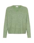 Kaffe Свитер 'Niel' в крапчатом зеленом - фото