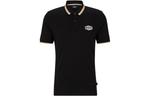 HUGO BOSS Мужская черная поло - фото
