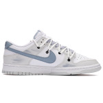 Кроссовки Nike Dunk Skateboarding Shoes Men Low-top Beige/White, цвет Off-white - фото 2