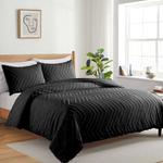 Пододеяльник Peace Nest с наволочкой, цвет Wave Black - фото