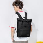 V.NINE Синтетический кожаный рюкзак для студентов, Agate Black - фото 12