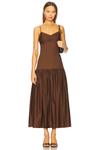Платье Harper A.L.C., milk chocolate - фото