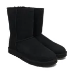 Мужские ботинки Ugg утепленные зимние, черный - фото 2