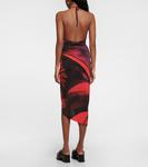 Юбка миди с принтом береговая линия Louisa Ballou, Queens Gambit - фото 3