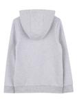 Толстовка с капюшоном на молнии с логотипом BOSS Kidswear, серый - фото 2