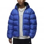 Куртка-пуховик Jordan Brooklyn Puffer, синяя - фото 6