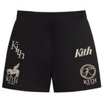 Шорты Kith Fleece Curtis Short, черный - фото 2