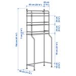 Стеллаж FRÖSJÖN IKEA, 65x156 см, черный - фото 7