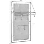 ХАКУ вешалка для одежды Haku, антрацит - фото 3