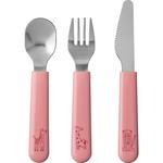 Детский набор столовых приборов Mio Deep Pink 3 предмета MEPAL, 1 шт. - фото