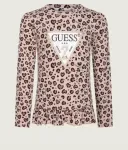 Блуза regular fit Guess, бежевый - фото