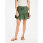 Юбка рок-притчи Protest, зеленый - фото 3