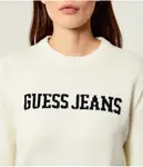 Свитер Regular fit Guess Jeans, белый - фото 4