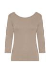 Топ Fransa DOTTA TEE, Desert Taupe/Taupe - фото 6