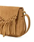 Сумка с бахромой Sfera, светло-коричневый - фото 3