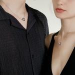 Lady Go Серебряное колье 925 пробы унисекс - фото 8