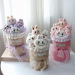 Букет мультяшная необычная кукла HOUDASHI, фиолетовый - фото 4