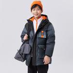 Куртка пуховая черная подростковая Under Armour - фото 4