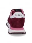 Кроссовки Ally Solid бордового цвета Sun68 - фото 4