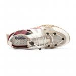 Пляжные сандалии мужские Black/White/Red Tectop, Ecru/Burgundy - фото 5