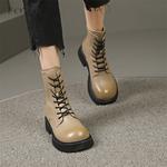 Ботинки Martin Boot женские Foxer, хаки - фото 6