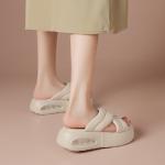 Шлепанцы женские Boerdiqi, бежевый - фото 9