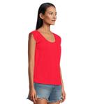 Футболка Mod-o-doc Cap Sleeve Scoop Neck Tee, Rich Apple - фото 2