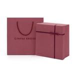 Сумка через плечо с белым алмазным узором CinvaiKrose - фото 3