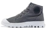 Pampa Canvas Shoes Unisex High-top Grey Palladium - фото