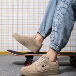 Кроссовки WARRIOR Skateboarding Shoes Unisex Low-top Khaki, хаки - фото 8