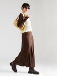 Юбка VILA VIEllette, шоколадный - фото 5