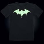 Футболка Batman Kids - GITD logo, черный - фото 3