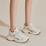 Женские кроссовки на платформе Low-Top Chunky D:FUSE SCANDINAVIA, Ecru - фото 7