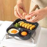 Набор посуды из майфаньши KAWASIMAYA, 3-In-1 Breakfast Pan [Composite Universal Model] - фото 8