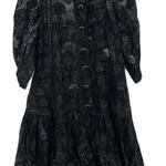 CHANEL Длинное платье с рукавами женское черное - фото 4